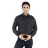 Park Avenue Men Black Regular Fit Solid Formal Shirt (2)