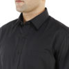 Park Avenue Men Black Regular Fit Solid Formal Shirt (5)