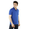 Parx Men Royal_Blue Polo Collar T-shirt (6)